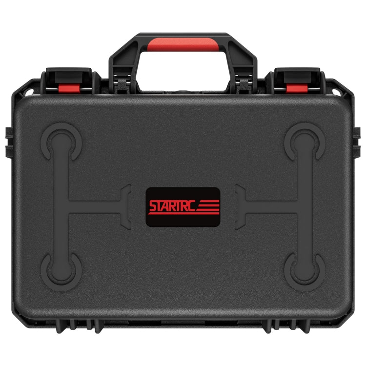 For DJI Mini 4 Pro STARTRC Drone Kit Waterproof ABS Suitcase Storage Box(Black Orange) - Backpacks & Bags by STARTRC | Online Shopping UK | buy2fix