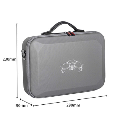 For DJI Mini 4 Pro / RC with Screen Standard STARTRC Shoulder Storage Bag PU Handbag(Grey) - Backpacks & Bags by STARTRC | Online Shopping UK | buy2fix