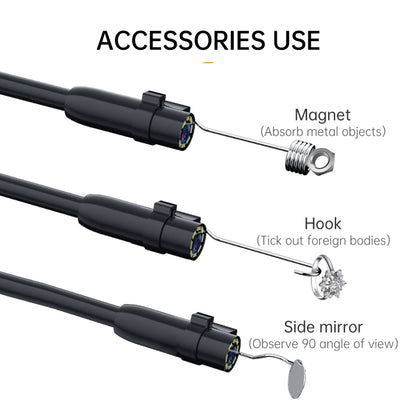 P200 8mm Side Lenses Integrated Industrial Pipeline Endoscope with 4.3 inch Screen, Spec:30m Tube -  by buy2fix | Online Shopping UK | buy2fix