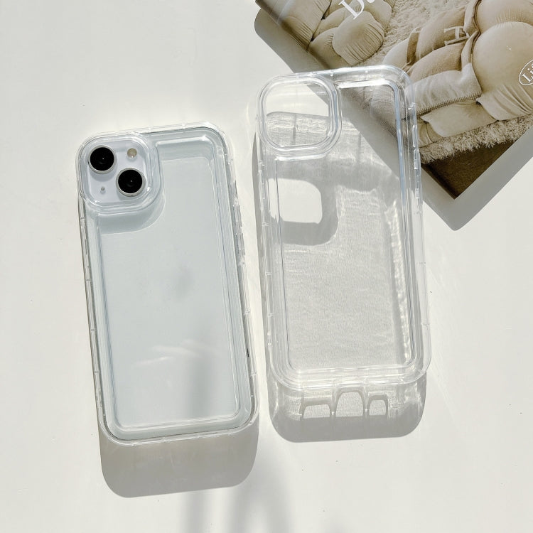 For iPhone 15 Pro Max Airbag Transparent  TPU Phone Case - iPhone 15 Pro Max Cases by buy2fix | Online Shopping UK | buy2fix