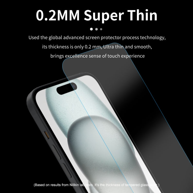 For iPhone 15 Pro Max NILLKIN H+Pro 0.2mm 9H Explosion-proof Tempered Glass Film - iPhone 15 Pro Max Tempered Glass by NILLKIN | Online Shopping UK | buy2fix