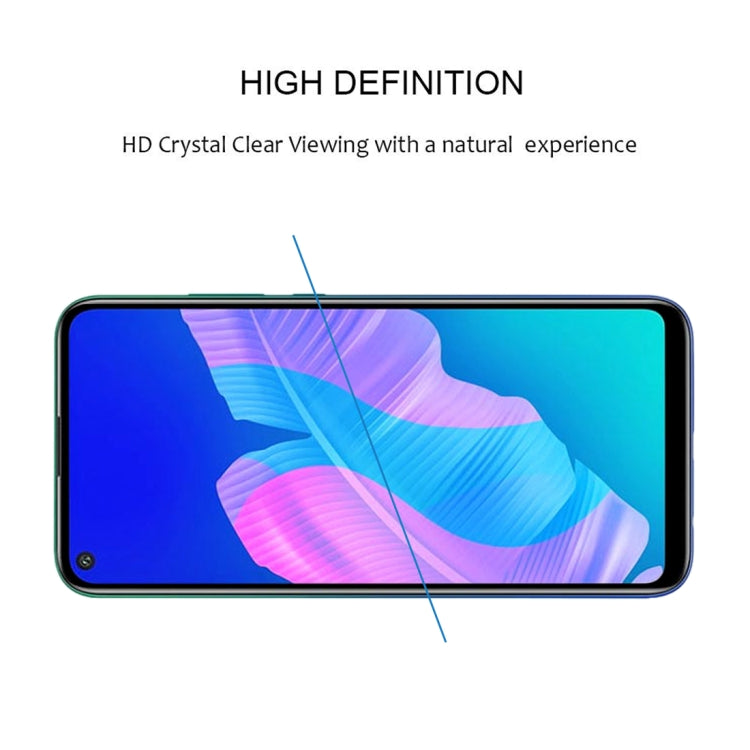 For Huawei P40 Lite E Full Glue Full Screen Tempered Glass Film - Mobile Accessories by buy2fix | Online Shopping UK | buy2fix