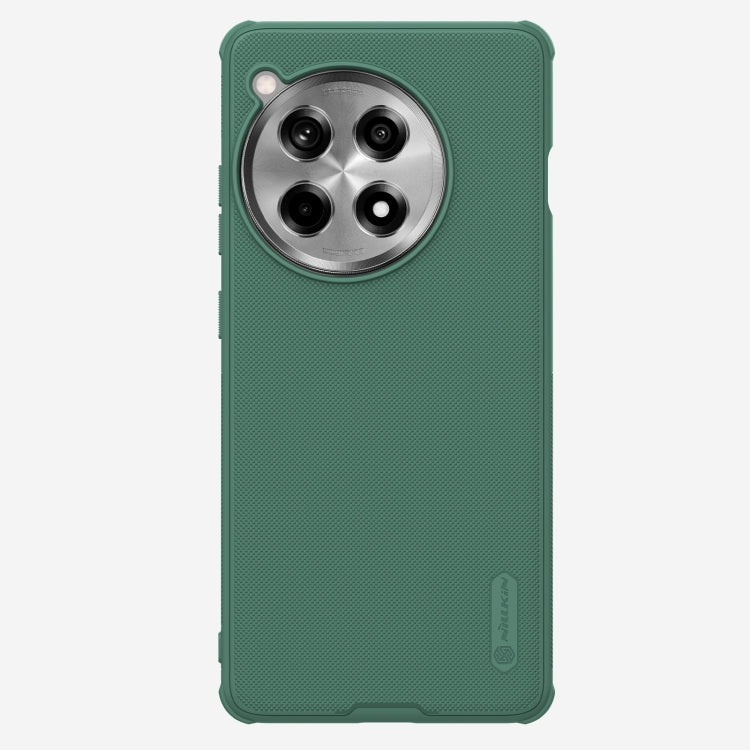 For OnePlus Ace 3 / 12R NILLKIN Frosted Shield Pro Magnetic Phone Case(Green) - OnePlus Cases by NILLKIN | Online Shopping UK | buy2fix