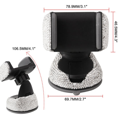 Diamond Car Phone Holder Bracket - Car Holders by buy2fix | Online Shopping UK | buy2fix