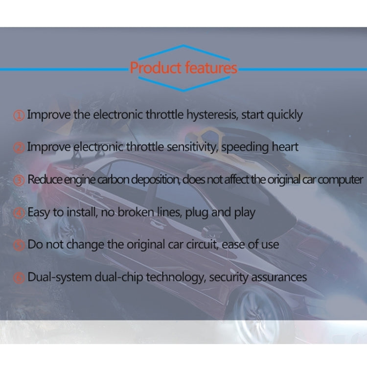 For Dodge Durango 2006-2019 TROS TS-6Drive Potent Booster Electronic Throttle Controller - Car Modification by TROS | Online Shopping UK | buy2fix