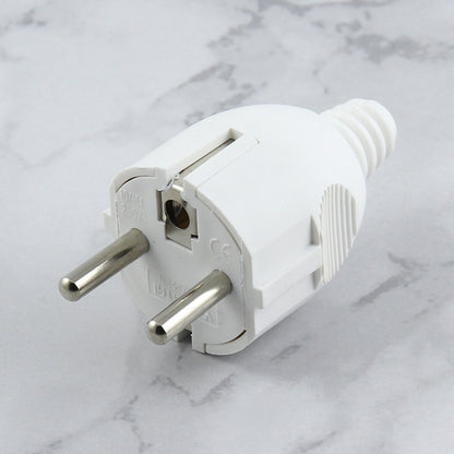Side Wiring Tripolar Power Plug, EU Plug - Consumer Electronics by buy2fix | Online Shopping UK | buy2fix
