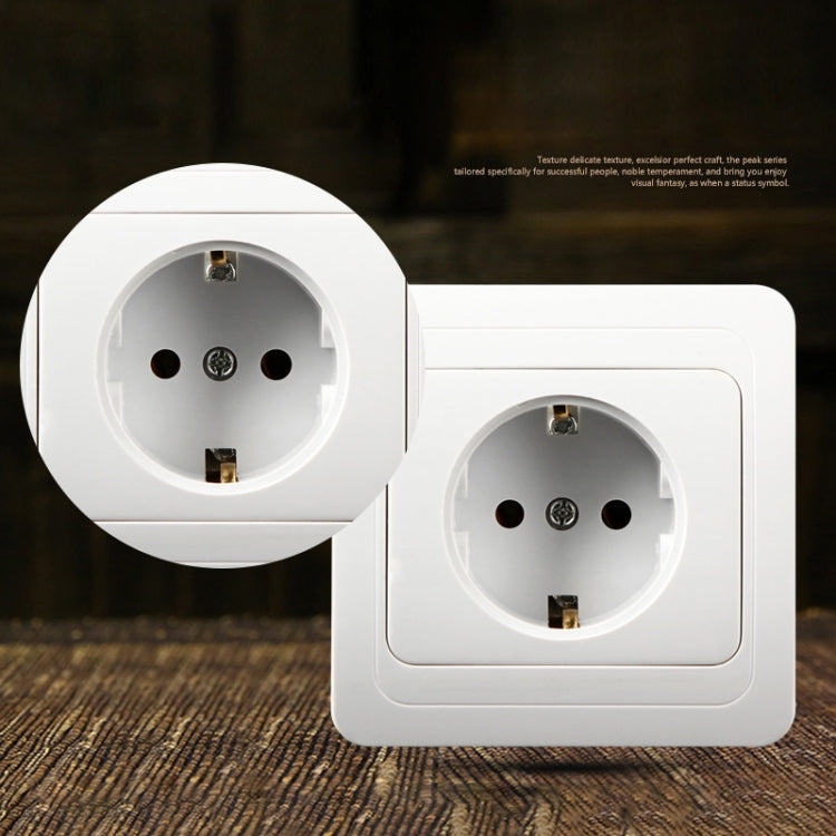 16A Wall-mounted Socket, EU Plug - Consumer Electronics by buy2fix | Online Shopping UK | buy2fix