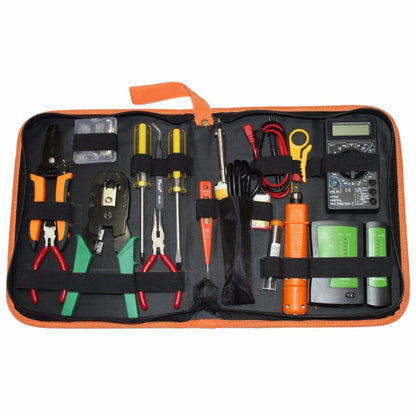 JAKEMY PS-P15 16 in 1 Professional LAN Network Kit Crimper Cable Wire Stripper Cutter Pliers Screwdriver Tool - Computer & Networking by JAKEMY | Online Shopping UK | buy2fix