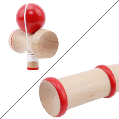 Classic Wooden Skill Toy Kendama with Extra String, Size: 13.5 x 5.5cm(Blue) - Toys & Hobbies by buy2fix | Online Shopping UK | buy2fix