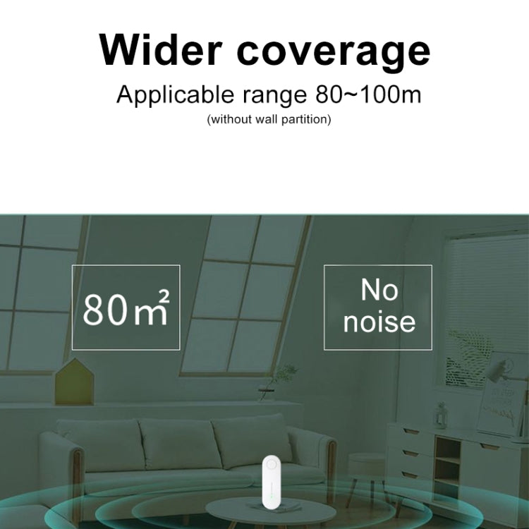 Mini Household Wireless Ultrasonic Deodorizer Vacuum Cleaner Dust Mite Controller, US Plug(Black) - Home & Garden by buy2fix | Online Shopping UK | buy2fix