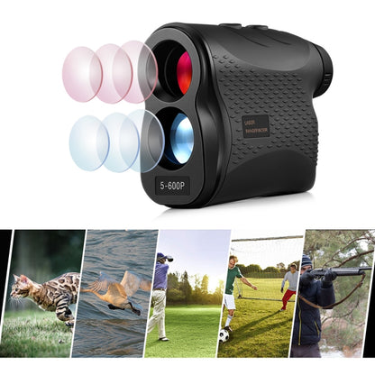 5-600P Handheld Golf Laser Distance Measuring Instrument Telescope Range Finder Distance Measurer, 600m - Outdoor & Sports by buy2fix | Online Shopping UK | buy2fix