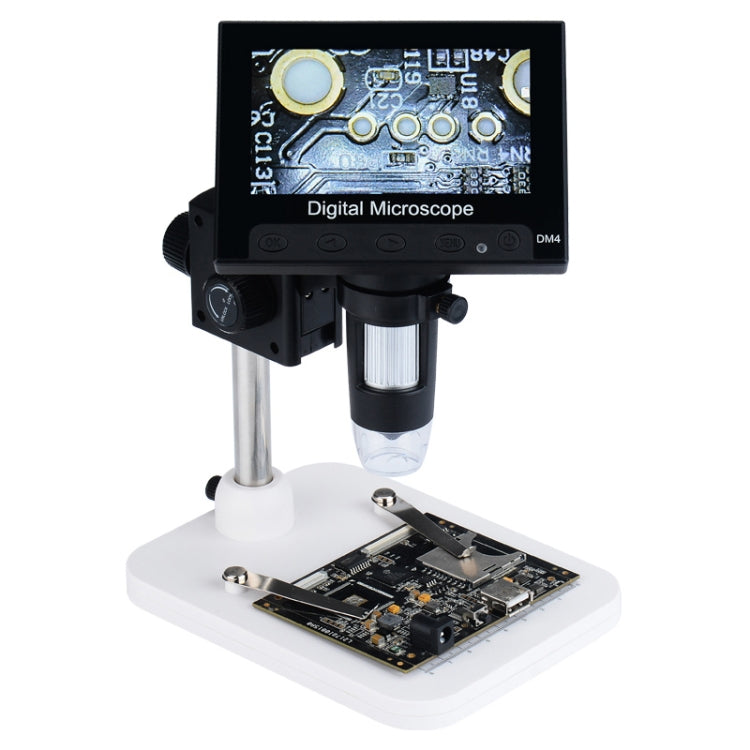 720P 4.3 inch Display Screen HD Industrial Digital Microscope - Consumer Electronics by buy2fix | Online Shopping UK | buy2fix