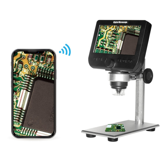 inskam317 1080P 4.3 inch LCD Screen WiFi HD Digital Microscope, Metal Bracket - Consumer Electronics by buy2fix | Online Shopping UK | buy2fix