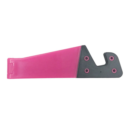 V Shape Universal Mobile Phone Tablet Bracket Holder (Pink) - Desktop Holder by buy2fix | Online Shopping UK | buy2fix