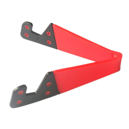 V Shape Universal Mobile Phone Tablet Bracket Holder (Red) - Desktop Holder by buy2fix | Online Shopping UK | buy2fix