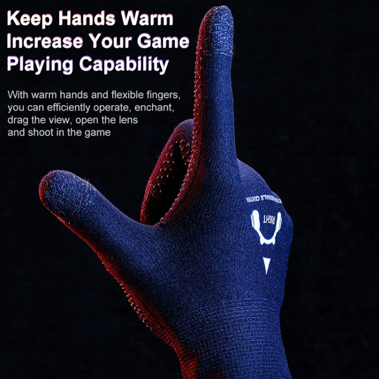 ROCK i28 Super Conductive Silver Fiber Anti-sweat Sensitive Touch Gaming Gloves - Gaming Finger Sleeves by buy2fix | Online Shopping UK | buy2fix