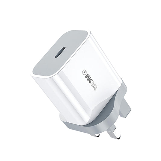 WK WP-U55 Max 20W Maxspeed PD Fast Charger (UK Plug) - USB Charger by WK | Online Shopping UK | buy2fix