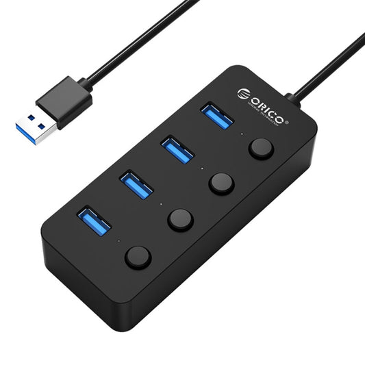 ORICO W9PH4-U3-V1 4 USB 3.0 Ports Faceup Design HUB with Individual Power Switches and LEDs - Computer & Networking by ORICO | Online Shopping UK | buy2fix