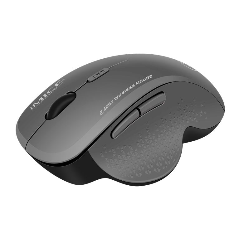 iMICE G6 Wireless Mouse 2.4G Office Mouse 6-button Gaming Mouse(Grey) - Wireless Mice by iMICE | Online Shopping UK | buy2fix