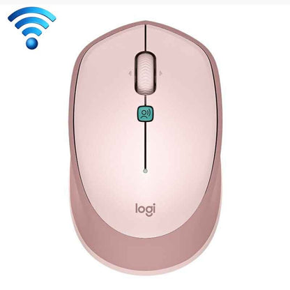 Logitech Voice M380 4 Buttons Smart Voice Input Wireless Mouse (Pink) - Wireless Mice by Logitech | Online Shopping UK | buy2fix