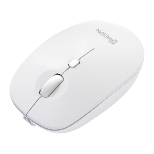 MKESPN 859 2.4G+BT5.0+BT3.0 Three Modes Wireless Mouse (White) - Wireless Mice by MKESPN | Online Shopping UK | buy2fix