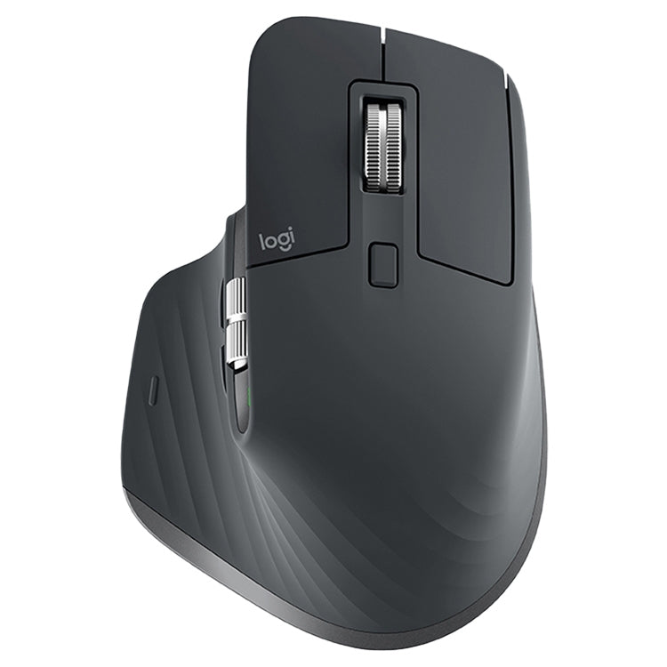 Logitech MX Master 3s 8000DPI 2.4GHz Ergonomic Wireless Bluetooth Dual Mode Mouse (Black) - Wireless Mice by Logitech | Online Shopping UK | buy2fix