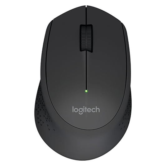 Logitech M280 2.4GHz 3-keys 1000DPI Wireless Optical Mouse, Wireless Range: 10m(Black) - Wireless Mice by Logitech | Online Shopping UK | buy2fix