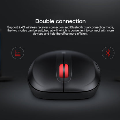 Lenovo ThinkLife Dual Mode Mute Wireless Bluetooth Mouse (Black) - Wireless Mice by Lenovo | Online Shopping UK | buy2fix