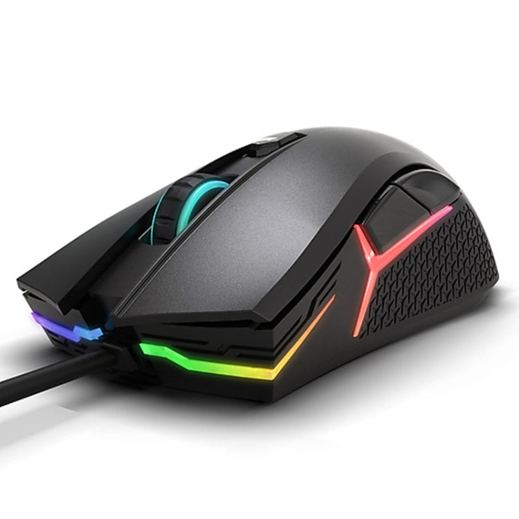 Lenovo HEADSHOT Gaming Engine Game Wired Mouse (Black) - Wired Mice by Lenovo | Online Shopping UK | buy2fix