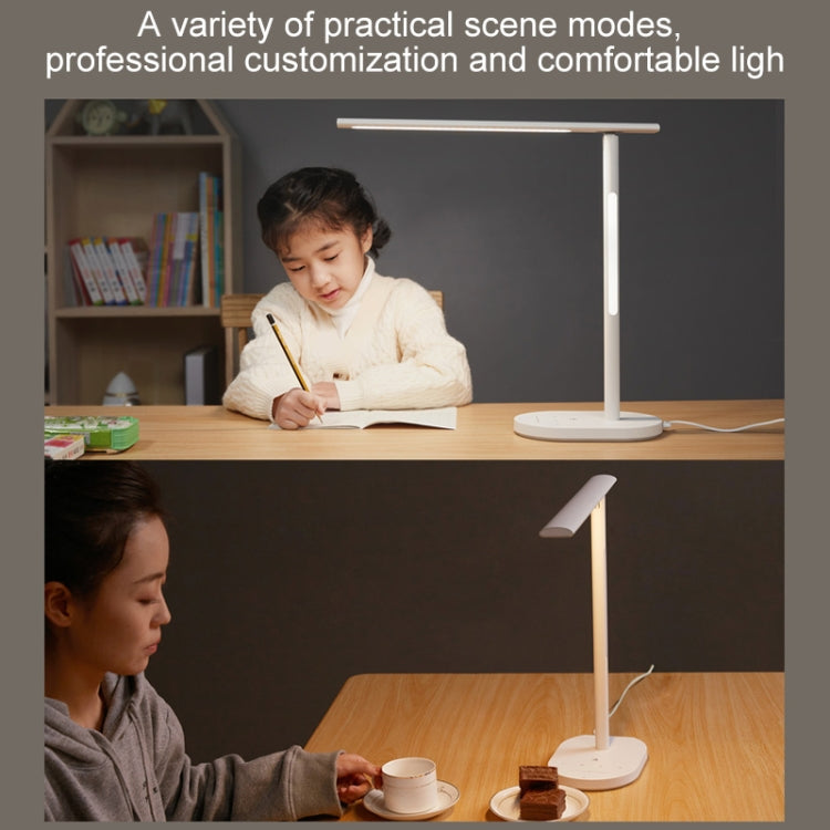 Original Huawei Smart OPPLE 2S LED Desk Lamp Folding Adjust Reading Table Lamp Brightness Lights, Support HUAWEI HiLink, US Plug(White) - Desk Lamps by Huawei | Online Shopping UK | buy2fix