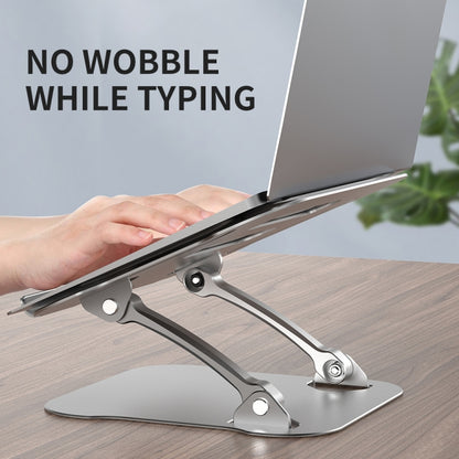 R-JUST Lifting Adjustable Laptop Stand(Silver) - Apple Accessories by R-JUST | Online Shopping UK | buy2fix