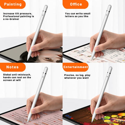 P7-LS Active Capacitive Stylus Pen with Palm Rejection for iPad After 2018 Version(White) - Stylus Pen by buy2fix | Online Shopping UK | buy2fix