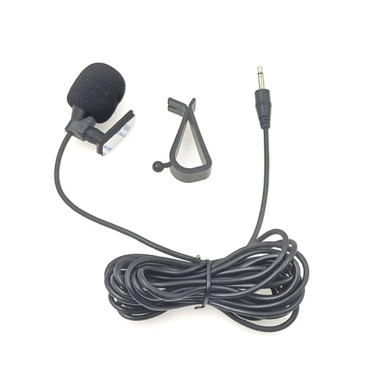 ZJ015MR Mono 2.5mm Straight Plug Car Navigation DVD External Paste Microphone, Length: 3m - Consumer Electronics by buy2fix | Online Shopping UK | buy2fix