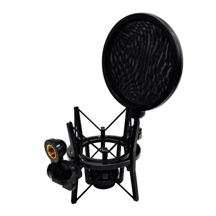 SH-101 Live Microphone ABS Shockproof Bracket (Black) - Consumer Electronics by buy2fix | Online Shopping UK | buy2fix