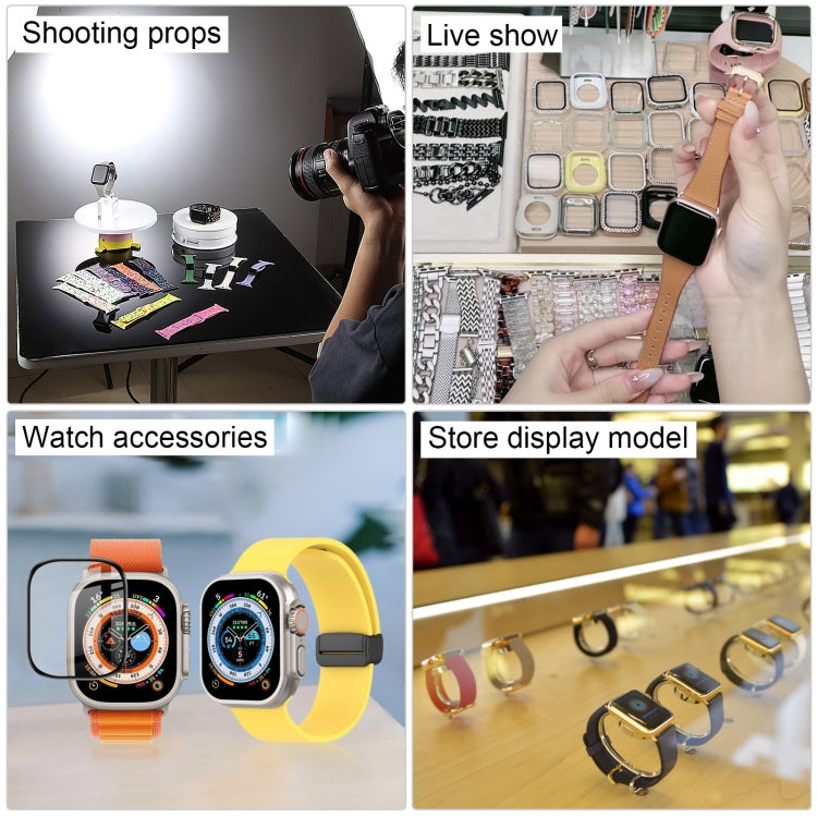 For Apple Watch Ultra 49mm Color Screen Non-Working Fake Dummy Display Model (Yellow) - Watch Model by buy2fix | Online Shopping UK | buy2fix