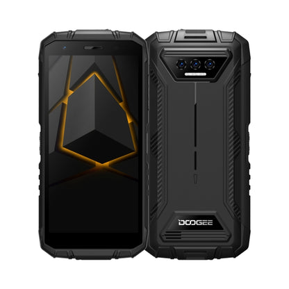 DOOGEE S41 Pro Rugged Phone, 4GB+32GB, IP68/IP69K Waterproof Dustproof Shockproof, Triple AI Back Cameras, 6300mAh Battery, 5.5 inch Android 12.0 MediaTek Helio A22 Quad Core, Network: 4G, NFC (Black) - DOOGEE by DOOGEE | Online Shopping UK | buy2fix