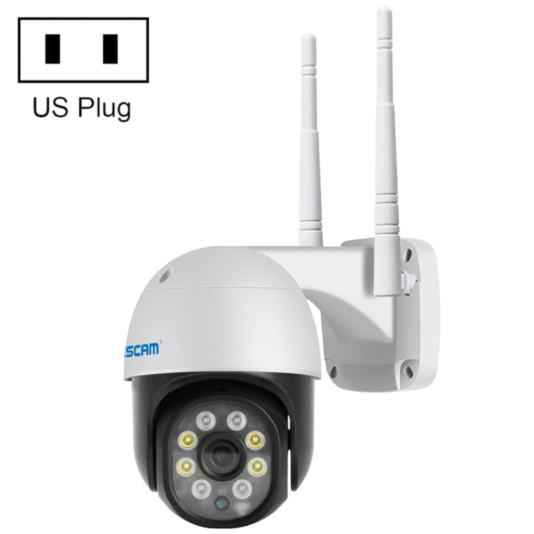 ESCAM PT207 HD 1080P WiFi IP Camera, Support Two Way Audio / Motion Detection / Night Vision / TF Card - Security by ESCAM | Online Shopping UK | buy2fix