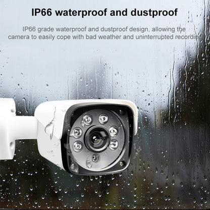 633H2 / IP 3.6mm 2MP Lens Full HD 1080P Outdoor Security Camera IP66 Waterproof Bullet Surveillance Camera with 20 Meter Night Vision Function(White) - Security by buy2fix | Online Shopping UK | buy2fix