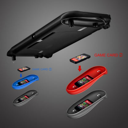 TPU Shell Handle Grip with Game Card Slot Anti-Shock Cover Silicone Case for Nintendo Switch - Cases by buy2fix | Online Shopping UK | buy2fix