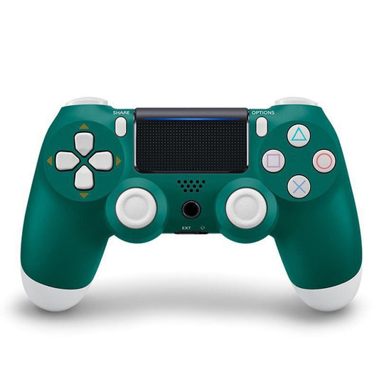 For PS4 Wireless Bluetooth Game Controller Gamepad with Light, EU Version(Green) - Gamepads by buy2fix | Online Shopping UK | buy2fix