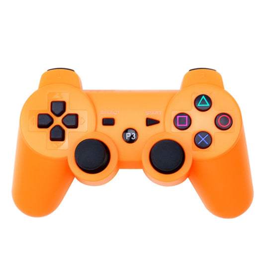 Snowflake Button Wireless Bluetooth Gamepad Game Controller for PS3(Orange) - Gamepads by buy2fix | Online Shopping UK | buy2fix