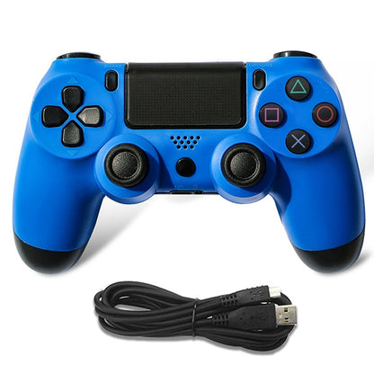 For PS4 Wired Game Controller Gamepad(Blue) - Gamepads by buy2fix | Online Shopping UK | buy2fix