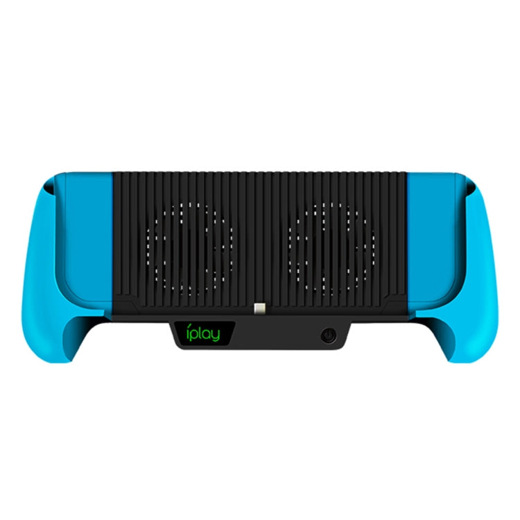 IPLAY Host Charging Grips Stand Shell Cooling Fan for Switch Lite(Blue) - Charger & Power by iplay | Online Shopping UK | buy2fix