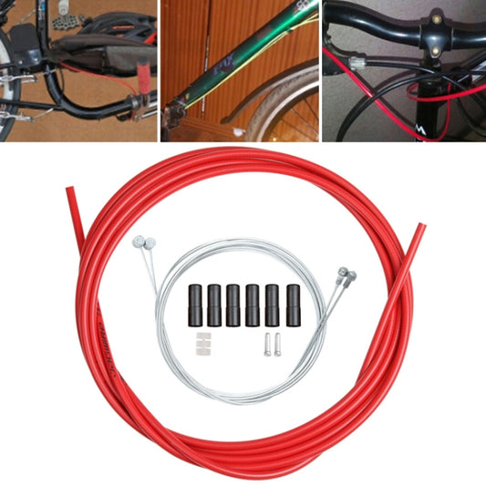Universal Bicycle Variable Speed Cable Tube Set(Red) - Outdoor & Sports by buy2fix | Online Shopping UK | buy2fix