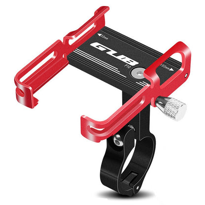 GUB P10 Aluminum Bike Phone Holder(Black Red) - Outdoor & Sports by GUB | Online Shopping UK | buy2fix