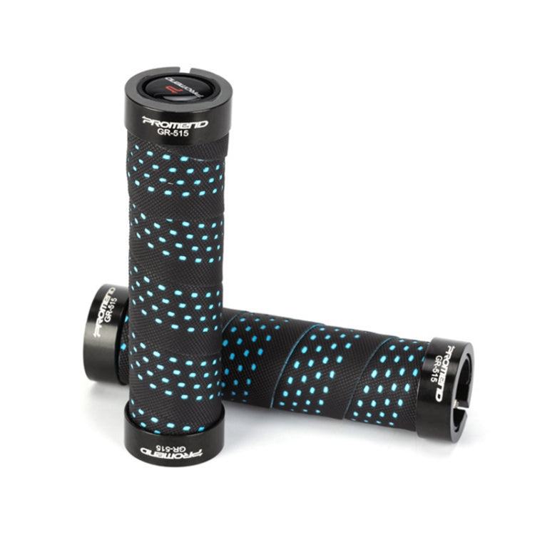 PROMEND GR-515 1 Pair Shock-absorbing Anti-skid Mountain Bike Grips Cover (Black Blue) - Outdoor & Sports by PROMEND | Online Shopping UK | buy2fix