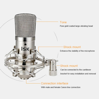 ISK BM-800 Sound Recording Microphone Condenser Mic for Studio and Broadcasting - Consumer Electronics by buy2fix | Online Shopping UK | buy2fix