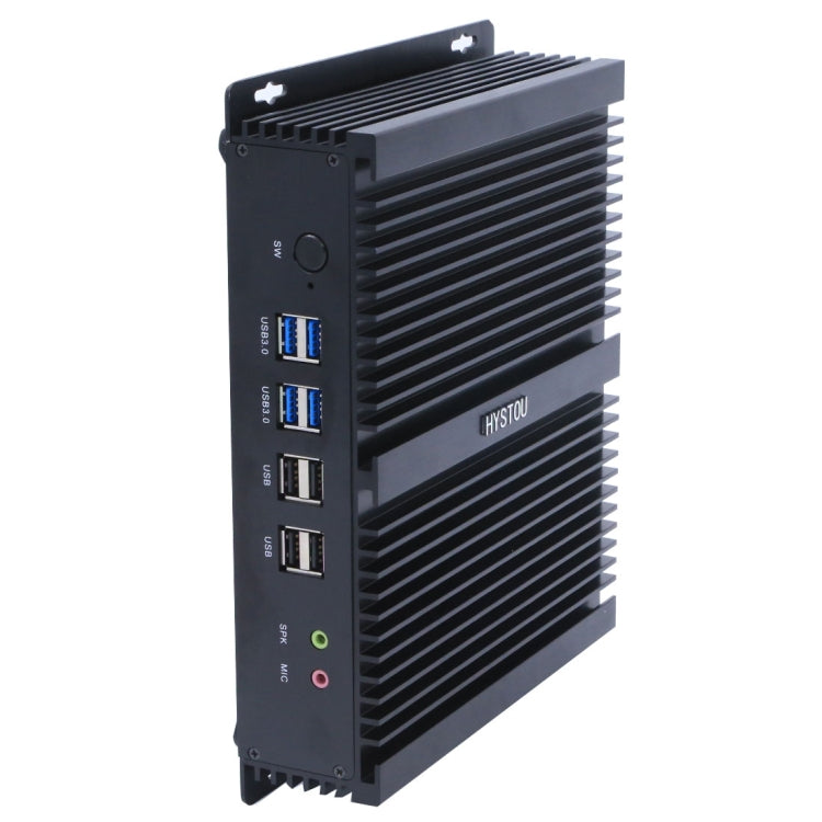 HYSTOU FMP04B-i3-4010U Mini PC Core i3-4010U Intel QS77 Express 1.7GHz, RAM: 8GB, ROM: 128GB, Support Windows 10 / Linux OS - Barebone Mini PCs by HYSTOU | Online Shopping UK | buy2fix