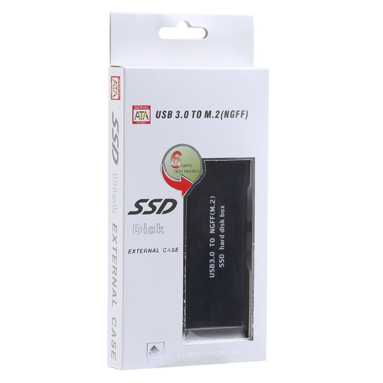 USB 3.0 to NGFF (M.2) SSD External Hard Disk Case Box Adapter - Computer & Networking by buy2fix | Online Shopping UK | buy2fix