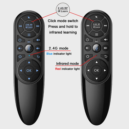 Q6 Standard Version 2.4G Wireless Air Mouse Voice Remote Control - MINI PC Accessories & Gadgets by buy2fix | Online Shopping UK | buy2fix